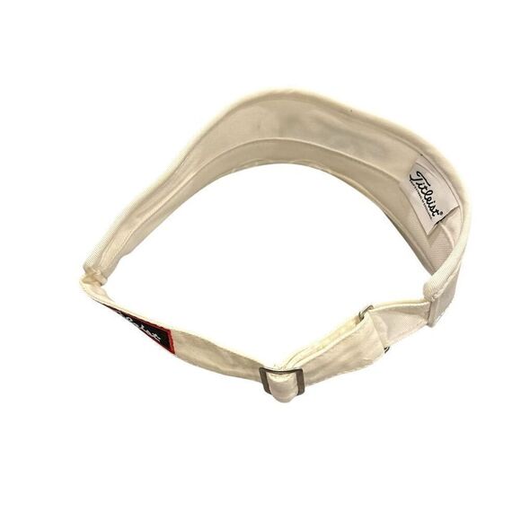 Titleist Golf Visor White Adjustable Unisex Sun Hat Activewear - Picture 2 of 5